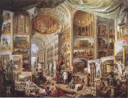 Giovanni Paolo Pannini Roma Antica oil painting on canvas